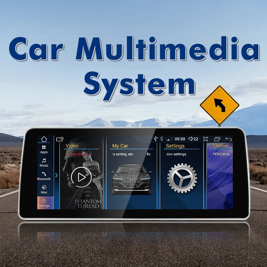 12.3" for BMW 7 series F01 F02 128GB Android13 Screen Radio Carplay Upgrade NBT - Image 2 of 4