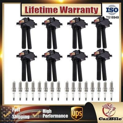 HIGH PERFORMANCE Spark Plug and Coil Packs for Dodge Ram 1500 5.7L V8 HEMI UF504