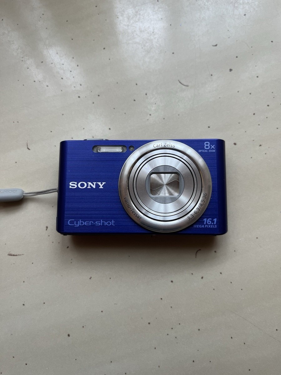 Sony Cyber-shot DSC-W730 Camera 16.1MP Blue 8x Zoom Optical