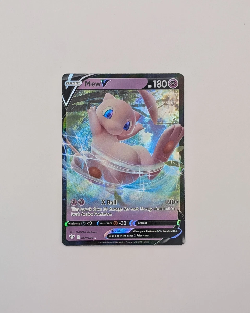 Mew V 069/189 Swsh03: Darkness Ablaze for sale | eBay