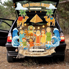 Halloween Religious Trunk or Treat Car Decorations Kit 28Pcs