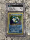 Pokemon Card Blastoise Base Set Rare Holo CGC 7.5 NM+ WOTC 1999 2/102 Rare TCG