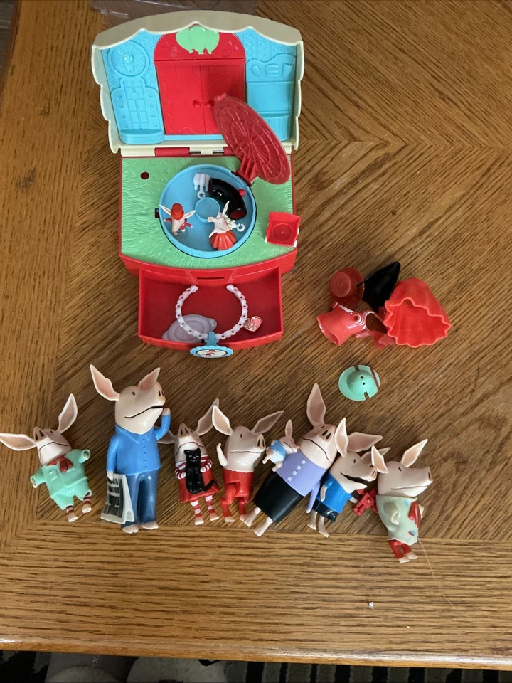 Lote de estatuillas de PVC Nick Jr Olivia The Pig  Foto 2 de 4