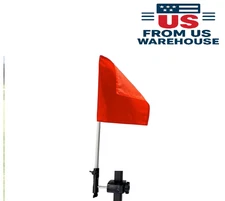 Caddie Buddy Orange Safety Flag for Golf Cart