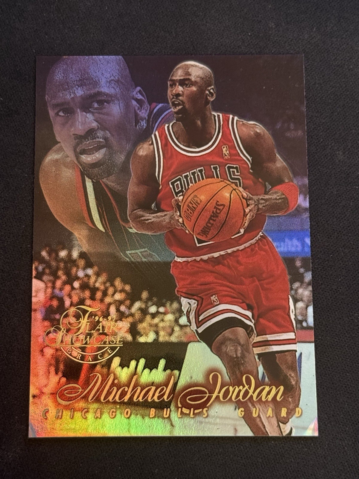 1996-97 Flair Showcase - Michael Jordan #23 Row 1