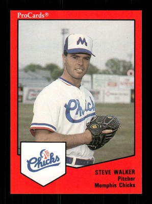 1989 Procards Memphis Chicks 1196 Steve Walker BXCP07