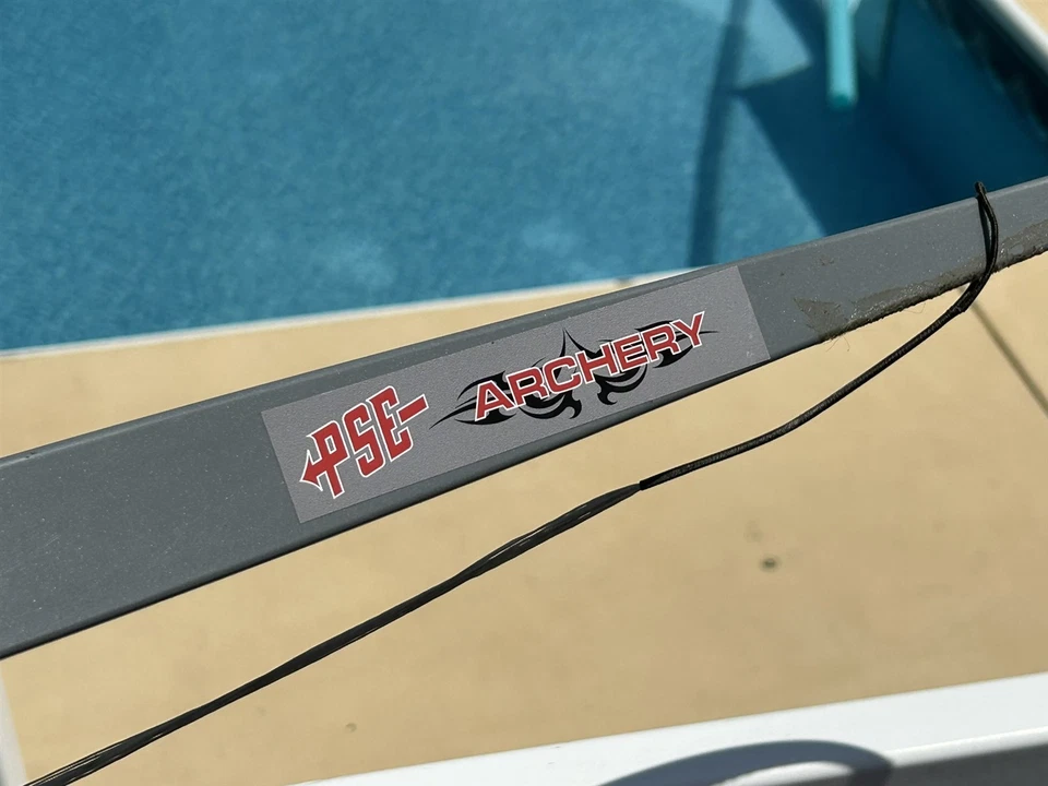 PSE Archery Recurve Bow, 60" length, 25lb @28" Right or Left Handed, Traditional - Image 2 of 4