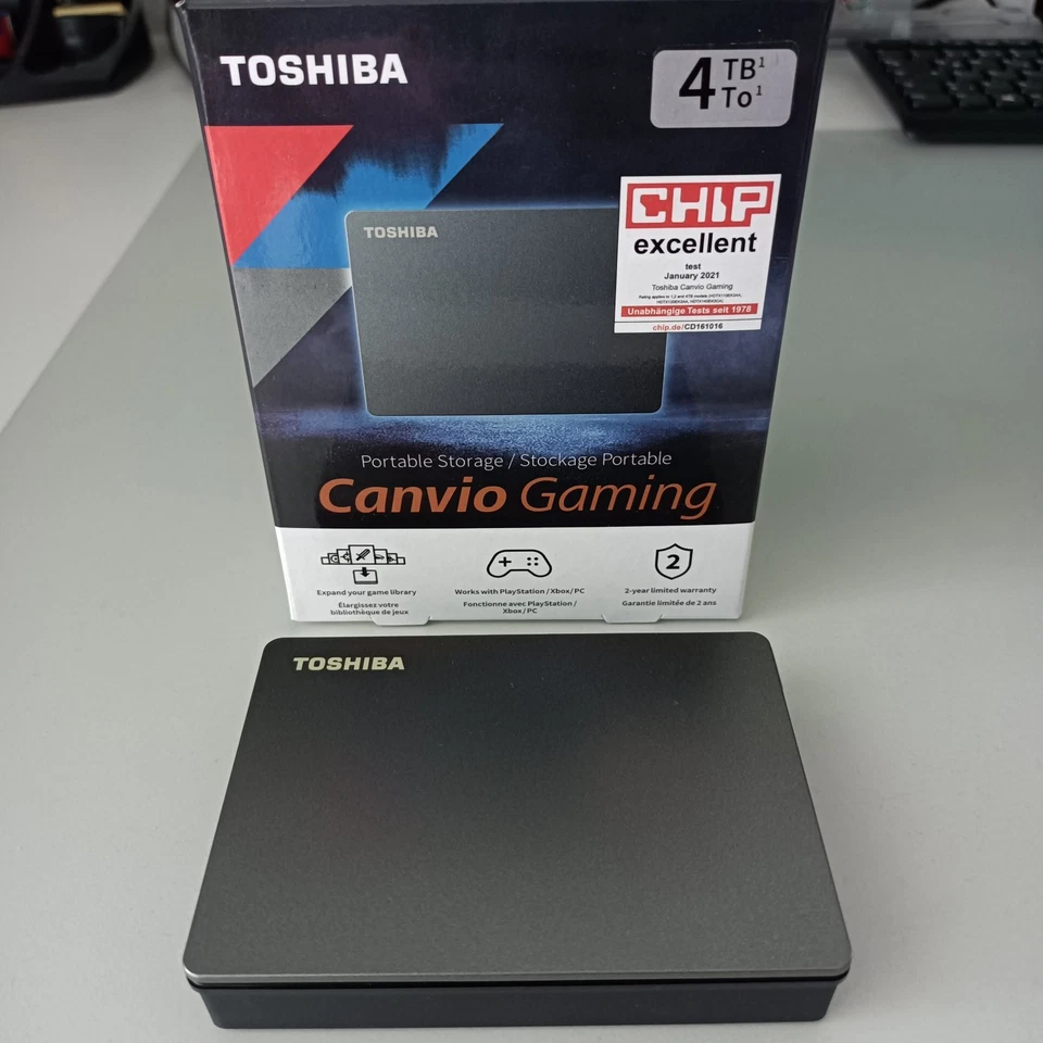 Toshiba Canvio Gaming 4TB