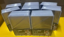 White Border Top Loaders Ultra Pro Toploaders 35pt 8 Packs of 25=200