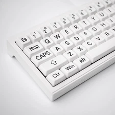 MDA Profile Simple BOW With Big Legends Dye Subs PBT Keycap Set -144 Keys