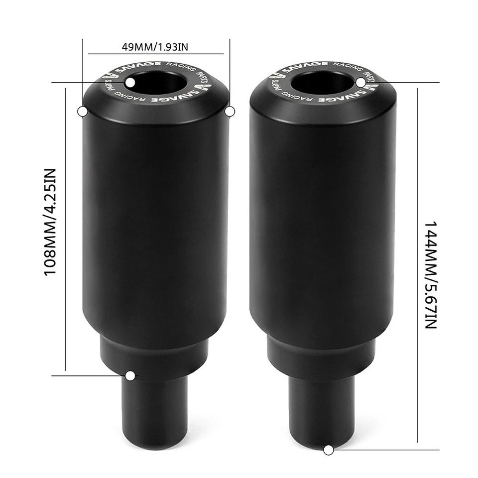 Protector protector antichoque deslizadores de marco de motor para KAWASAKI Ninja H2 2015-2020 Foto 4 de 4