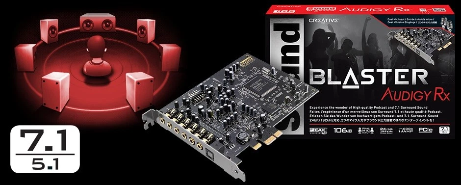 5390660187247 SB Audigy RX tarjeta de sonido interna Creative Labs Foto 3 de 4