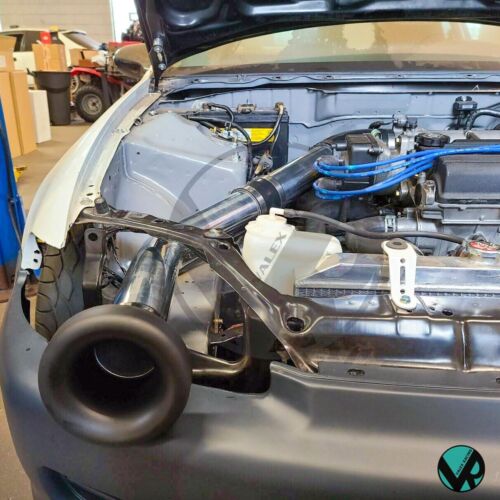 3" inch All Motor Through Headlight Intake w/vstack for Honda Acura B Srs EG EK - Picture 2 of 5