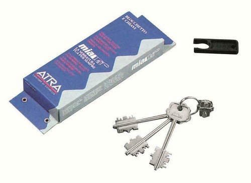 Dierre Atra Mia Blocchetto e 3 Chiavi Mm116 Articolo Blo 3210 Chiavi Lunghe