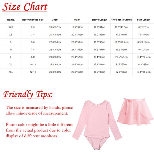 AU Kids Girls Cotton Tutu Skirt Ballet Dance Leotard Romper with Chiffon Dresses - Picture 18 of 148