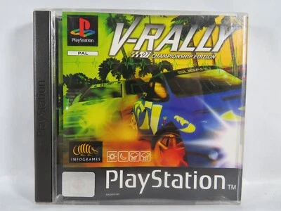 V-Rally 97 Championship Edition Sony PS1 Playstation 1 mit Handbuch -TOP - Bild 1 von 2