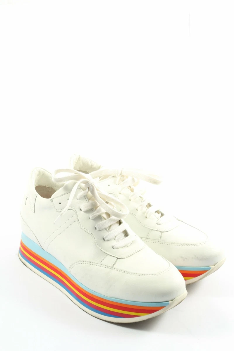 FIAMME Baskets semelle plateforme Dames T 38 blanc style