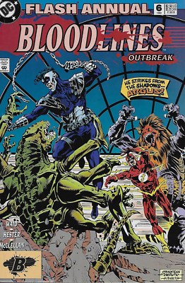 The Flash Annual No.6 / 1993 Bloodlines: Outbreak / Mark Waid & Phil Hester