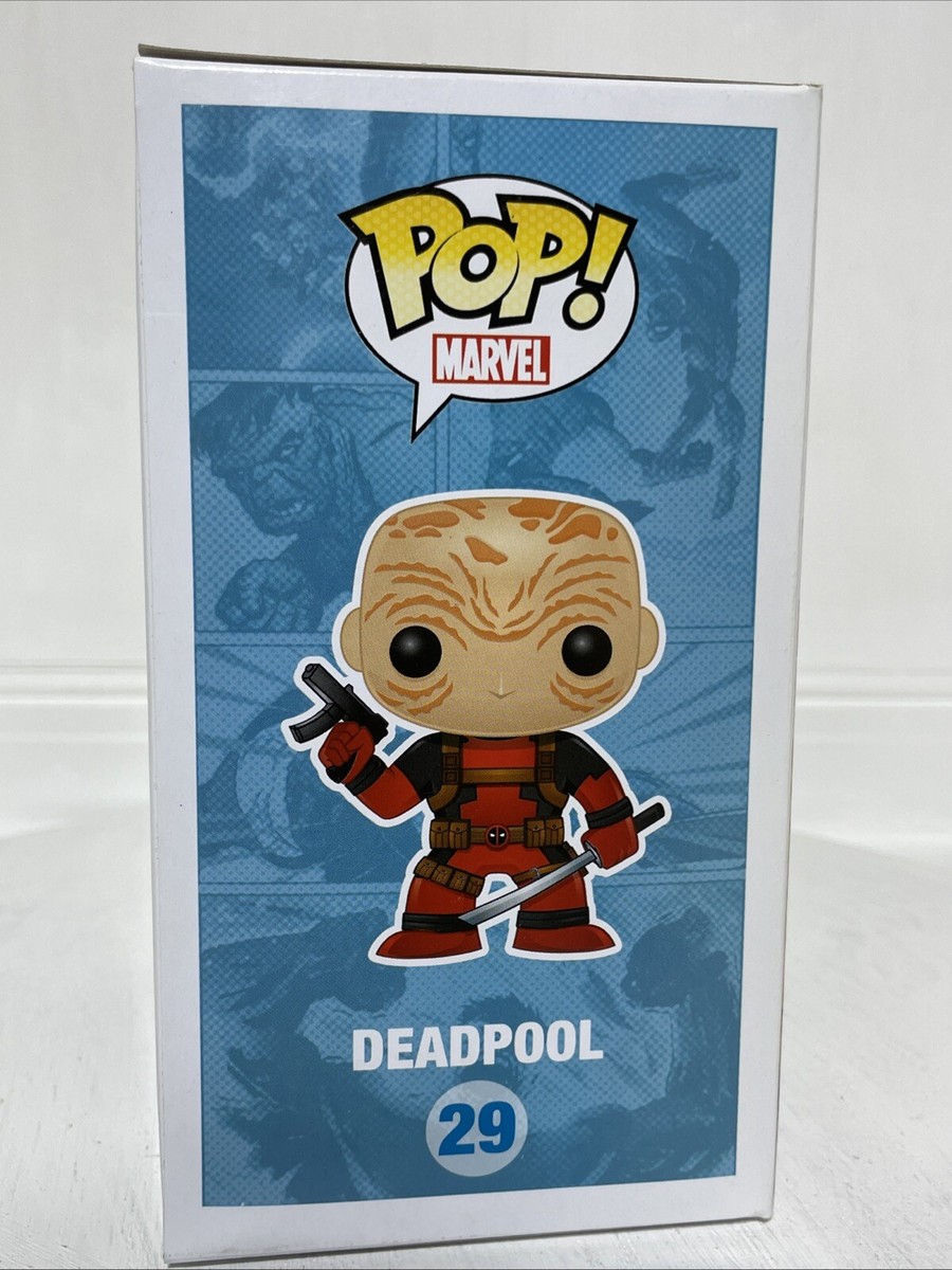 Funko Pop! Marvel Comics Deadpool Grey Unmasked #29 Vinyl Figure