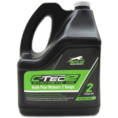 Arctic Cat 7639-840 C-TEC2 Synthetic 2-Stroke Engine Oil 1 Gallon
