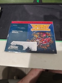 Nes Nintendo WURM Journey to the Center of the Earth Complete w/ Protective Case