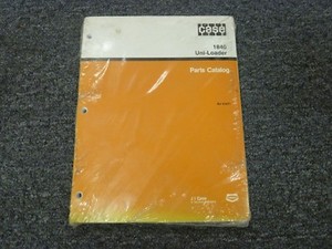 Case 1840 Uniloader Skid Steer Loader Parts Catalog Manual Bur 8-5371