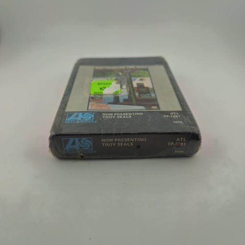 Troy Seals - Now Presenting - 8 Track - Sealed - 1973 - ATL TP 7281 - In Shrink - Picture 3 of 8