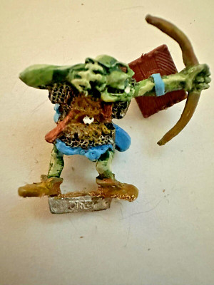 Citadel Orcs Orc Warrior with Bow Archer Games Workshop Warhammer Metal OOP K