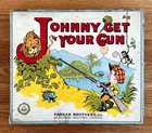 RARE 1928 JOHNNY GET YOUR GUN BOXED GAME DATED PARKER BROS. COMPLETE (#223)