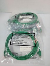 Lot of 10 9 ft Cat6 RJ45 SLIM Ethernet LAN Network UTP Patch Cable 28AWG Green