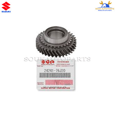 ユーキ20 24241-76J20 Genuine Suzuki GEAR, INPUT SHAFT 4TH 2424176J20 OEM | eBay