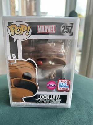 Funko POP! Sperrbacke #257 beflockt Fall Convention Exclusive