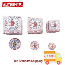Thai Peach Monkey Brand Balm 12Packs With Box Traditional Thai Herbal 2g,4g ,8g