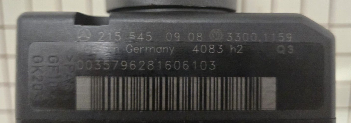 215 545 09 08 Mercedes EZS-W220 S/CL-Class Ignition Switch Module