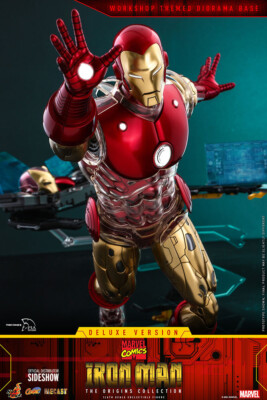 Hot Toys CMS08-D38 The Origins Iron Man Deluxe Diecast 1/6 Scale