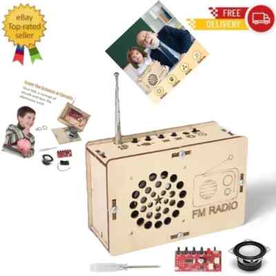 STEM Radio Kit for Kids 6-14 | DIY Electronics, Science & Circuit Project  