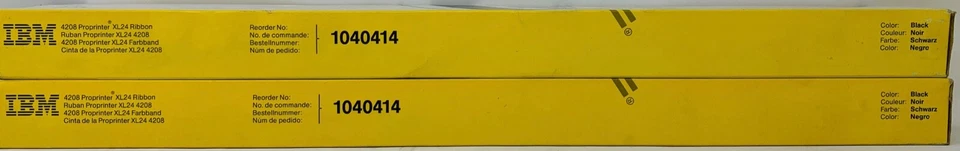 Lexmark 1040414 Tape Original Black For Lexmark Proprinter XL24/4208 ( X 2PZ) - Image 2 of 2