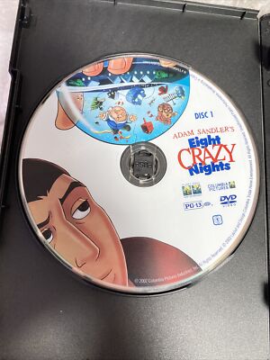 Adam Sandlers Eight Crazy Nights DVD 2004 2 Disc Set Special