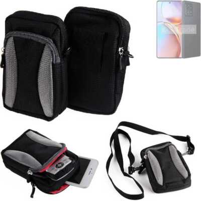 Für Motorola Edge 2023 Holster / Umhängetasche Extratasche Outdoor Schutz Hül