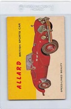 1954/55 Topps World On Wheels #106 Allard EX/MT *DA-D2252