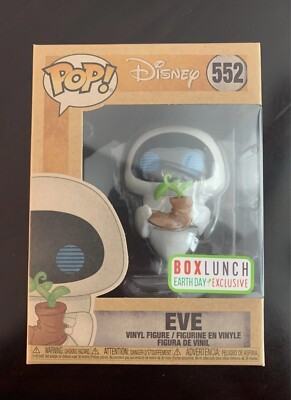 Disney Wall-E Eve Earth Day Box Lunch Funko Pop Exclusive! - 552 w/Protector