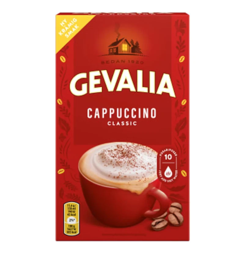 ☕ 3x Gevalia Cappuccino Classic | 30 Servings 🌿 Smooth & Creamy – A Café-Style - Image 3 of 3