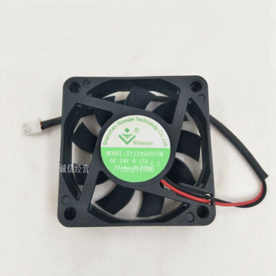 1PC Xinyujie XYJ24S6015M 24V 0.15 6CM Volt inverter chassis mute small fan #