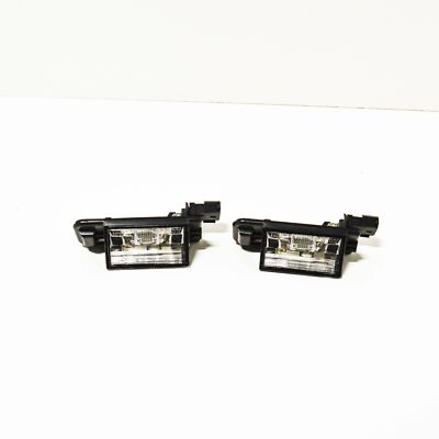 NEU BMW 3ER E36 HINTEN KENNZEICHENBELEUCHTUNG PAIR 63261387047 ORIGINAL