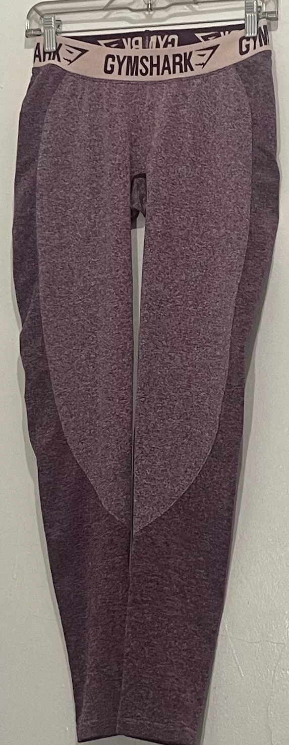 gymshark flex dark marl blush nude preowned leggings