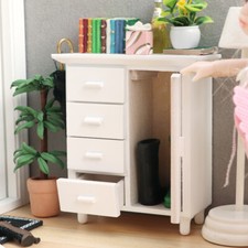 Casa delle bambole miniatura scala 1/12 credenza armadio mobile soggiorno
