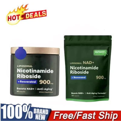 NAD+ Integratore per Antietà, Energy Focus / Nicotinamide Riboside Resveratrolo