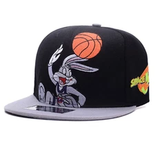 Embroidery Bugs Bunny Snapback Adjustable Cap Hat Baseball Basketball Goofy 2022