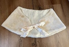Faux Fur Sleeveless Shrug Wrap, Size Small. New Without Tags.