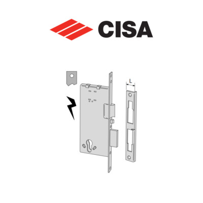 Cisa Electric Cylinder Lock Entrance 40 Series 12011-40